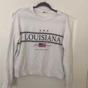 Zara USA Oversized crop t